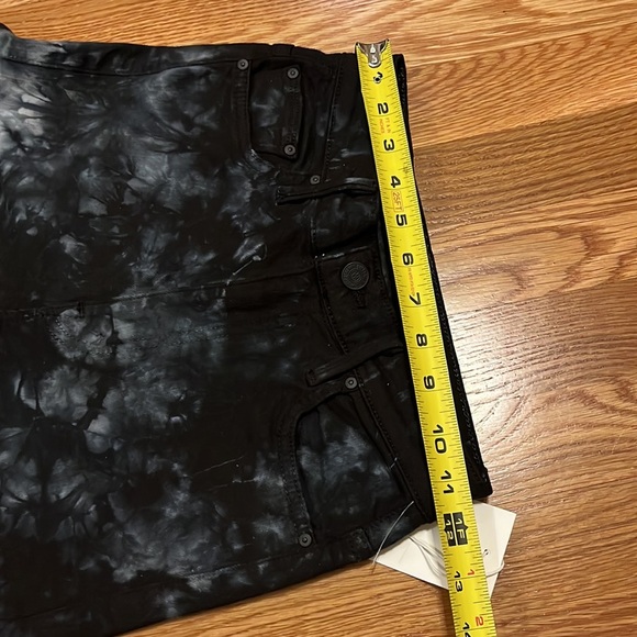 NWT MOTHER Superior High Rise Skinny The Super Swooner in Winding Paths 24 or 31 - Picture 8 of 17